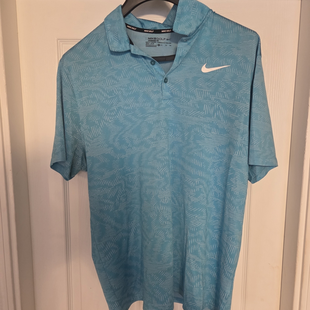 Nike Men's Blue Golf Polo Shirt